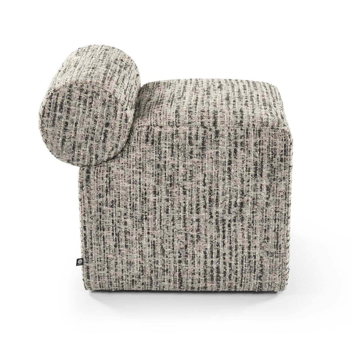 Lecco Foot Stool - Letto Grey