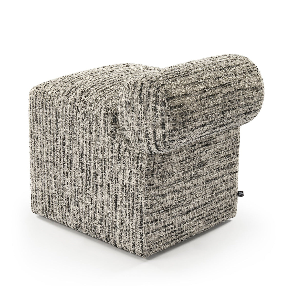 Lecco Foot Stool - Letto Grey