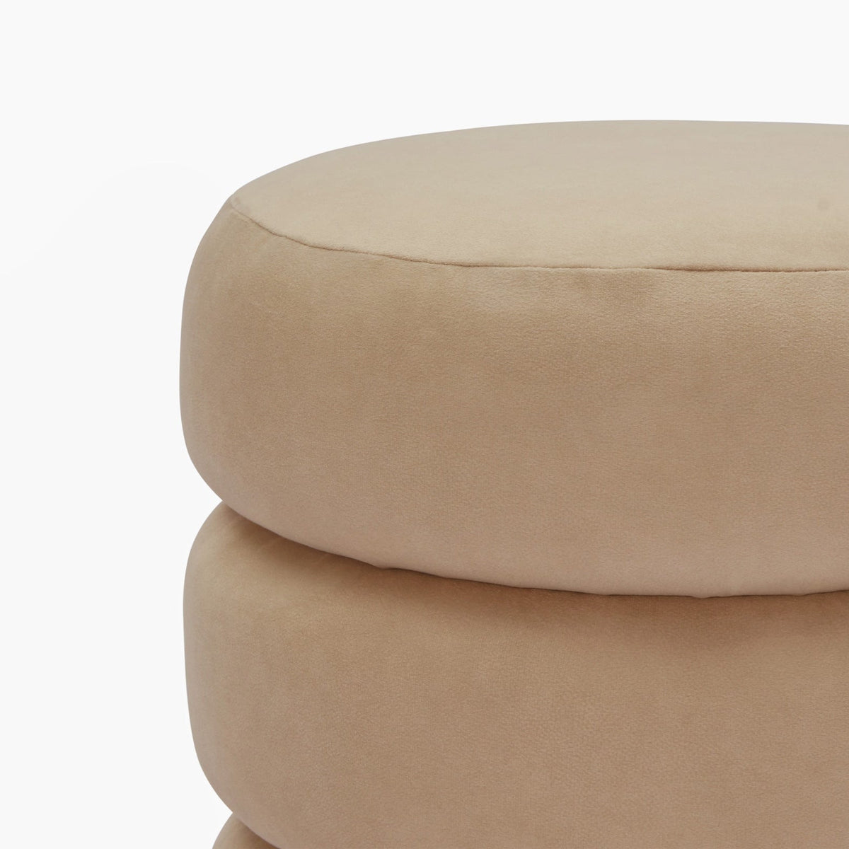 Trace Footstool - Hopper Desert | Natural Oak Solid Wood