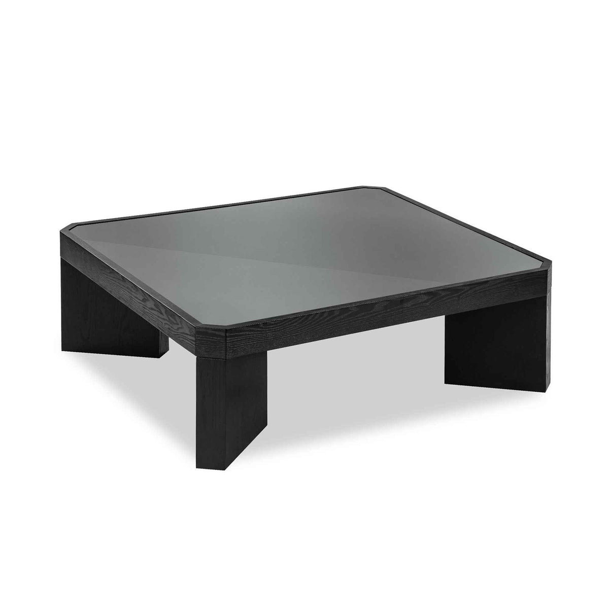 Baltimore Coffee Table - Black Ash & Glass