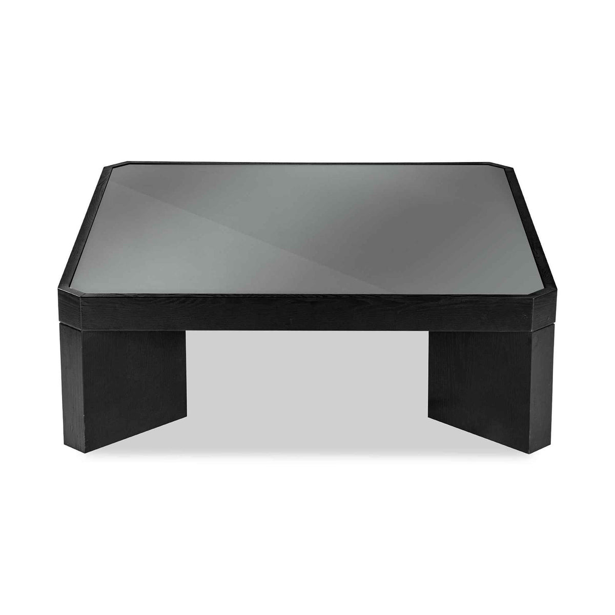 Baltimore Coffee Table - Black Ash & Glass