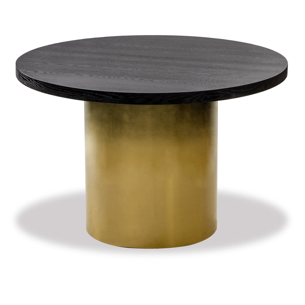 Dim Dining Table Small - Black and Gold Ombre
