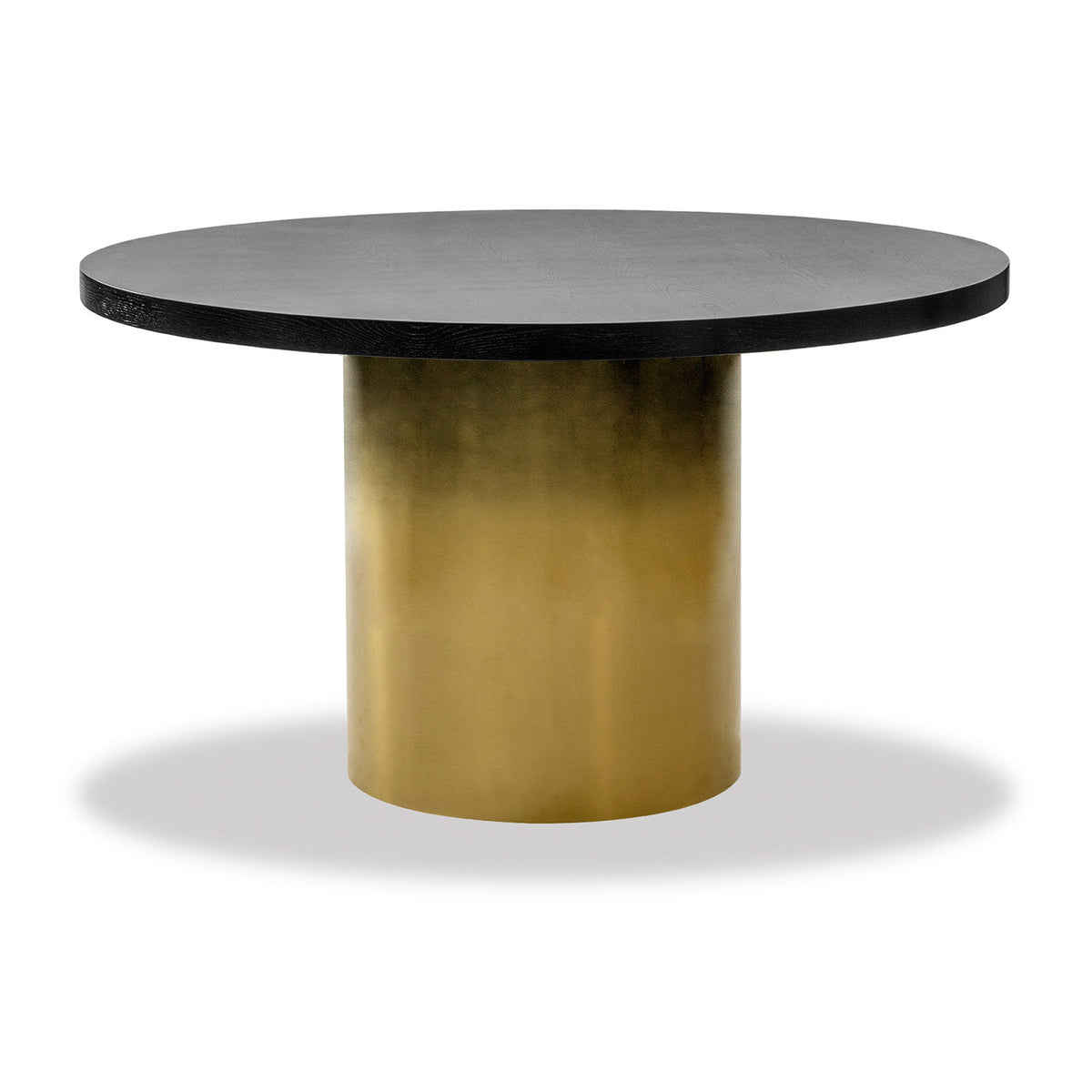 Dim Dining Table Large - Black and Gold Ombre