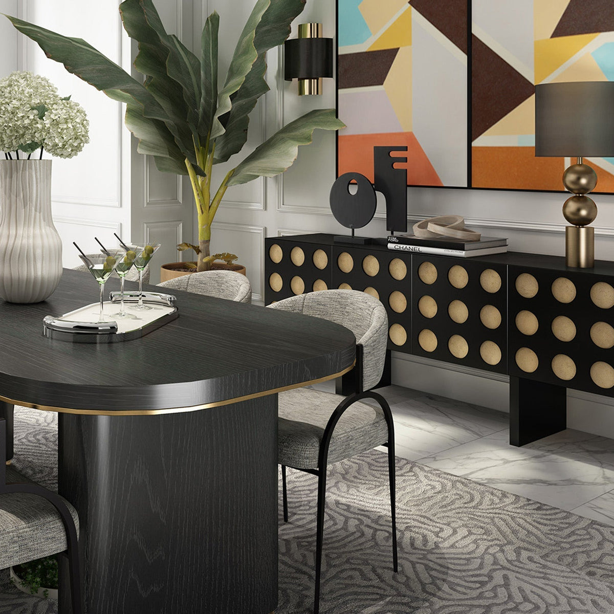 Montana Sideboard - Black Ash Wood