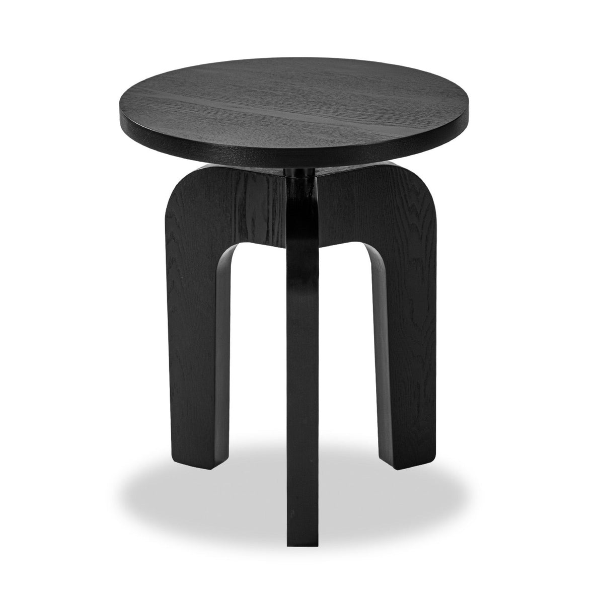 Otek Side Table - Matt Black Ash