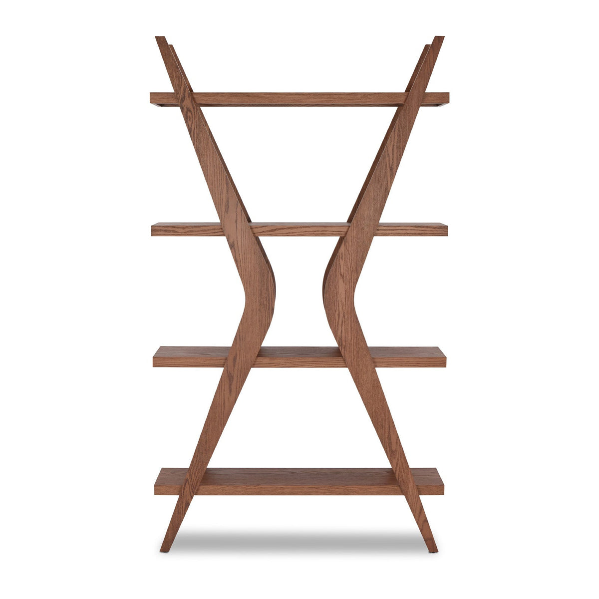Espada Shelving - Brushed Brown Ash