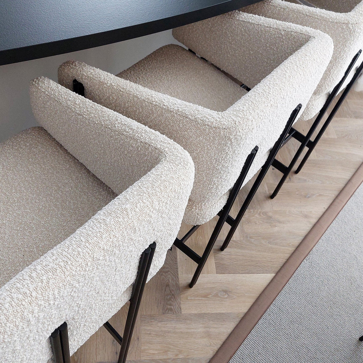 Tatler Dining Chair - Boucle Sand