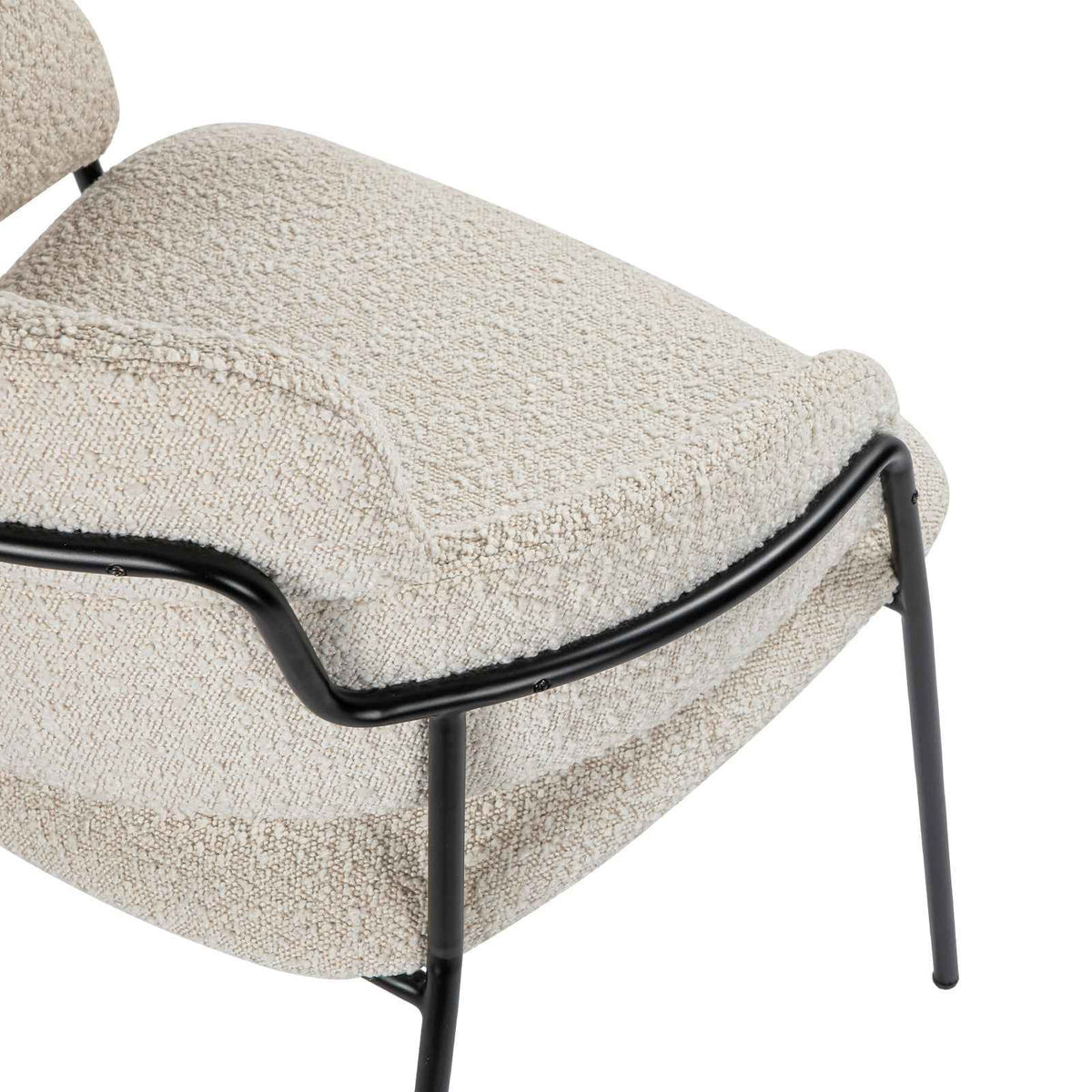 Alice Dining Chair - Boucle Sand