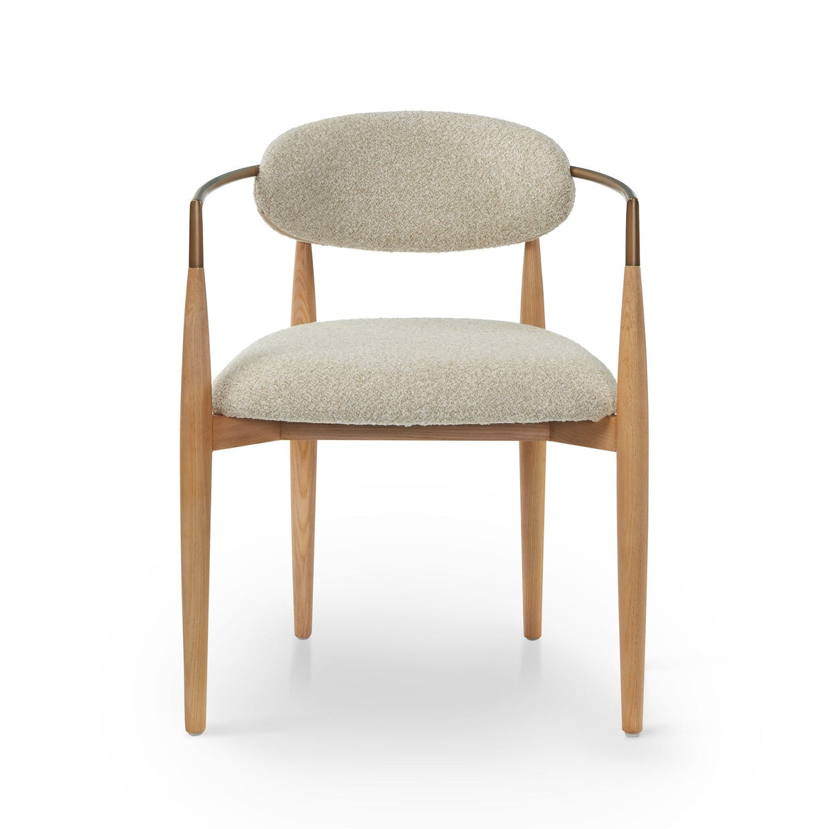 Nivelle Dining Chair - Capella Sand & Brushed Natural Wood