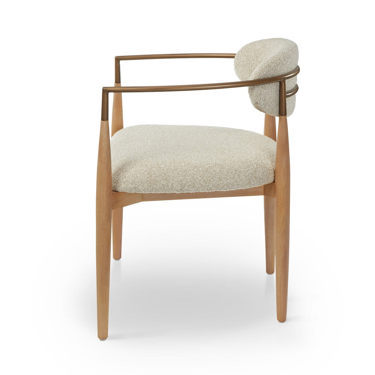 Nivelle Dining Chair - Capella Sand & Brushed Natural Wood