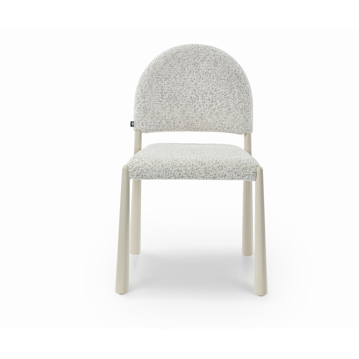 Noma Dining Chair (set of 2) - Ripley Grav & Gloss Ivory
