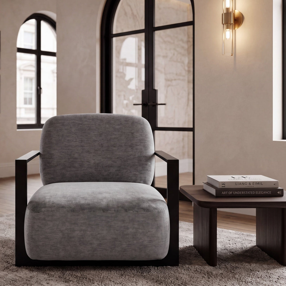 Archivolto Occasional Chair - Sysley Chalk II