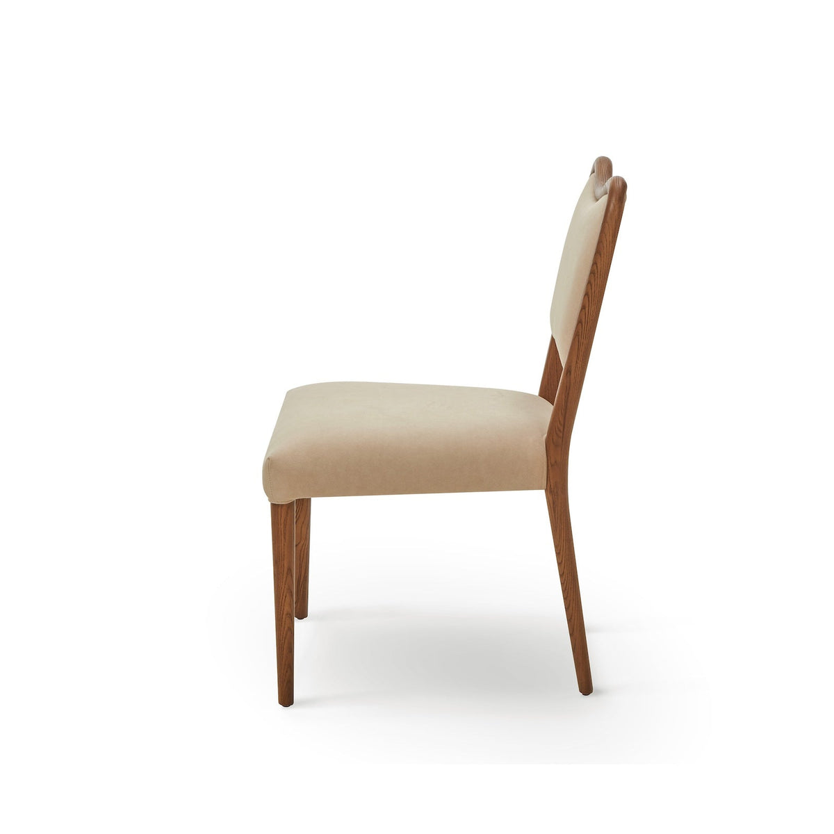 Adelaide Dining Chair - Hopper Desert & Brushed Brown