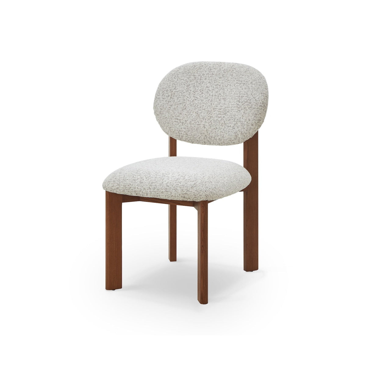 Orbit Dining Chair - Ripley Grav & Brushed Brown