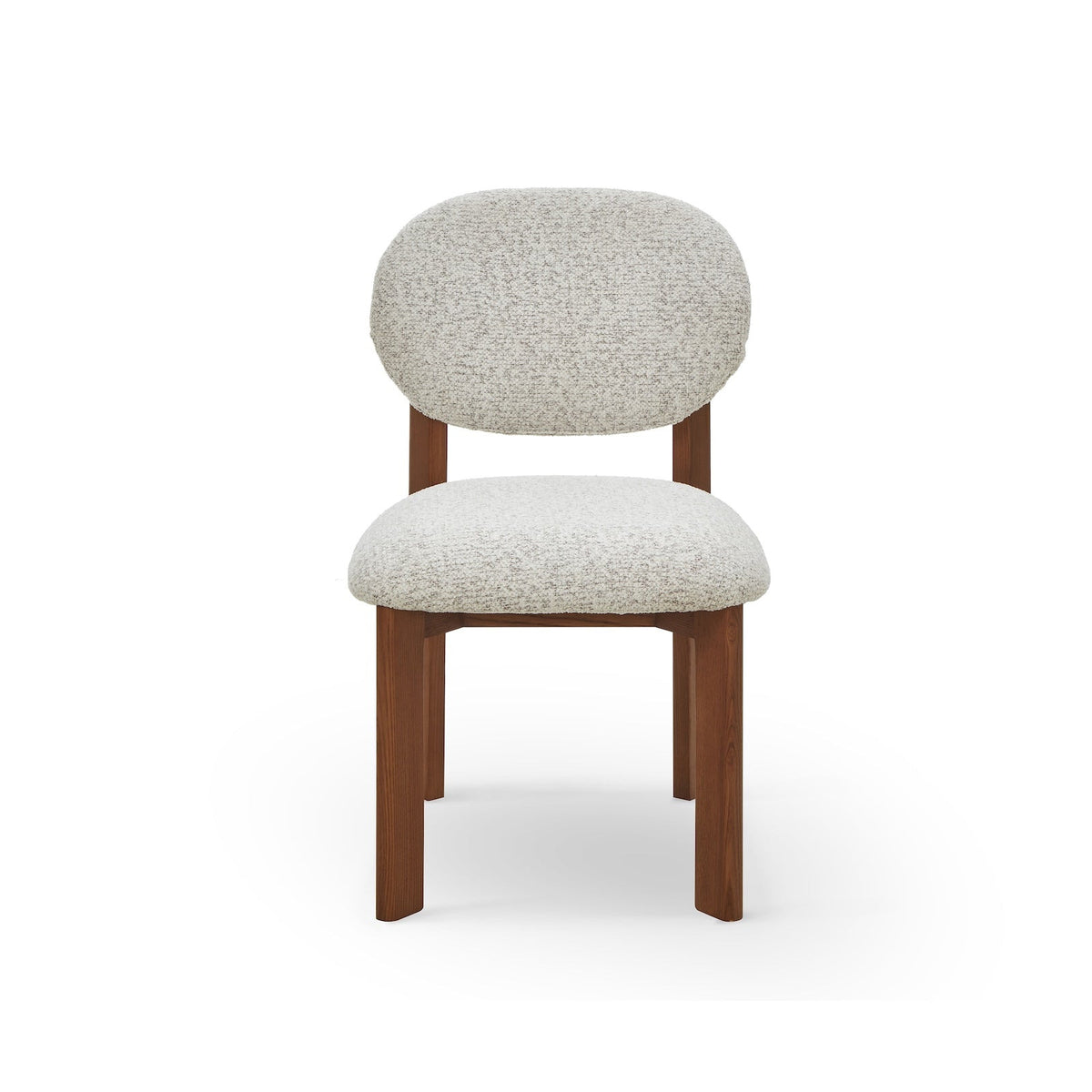 Orbit Dining Chair - Ripley Grav & Brushed Brown