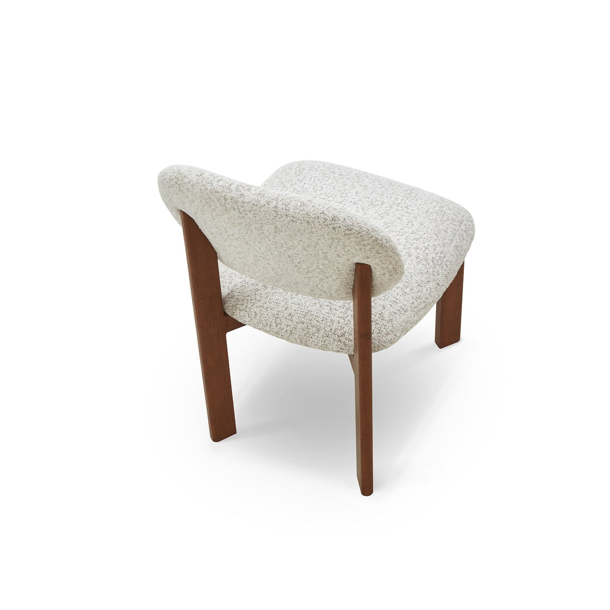 Orbit Dining Chair - Ripley Grav & Brushed Brown