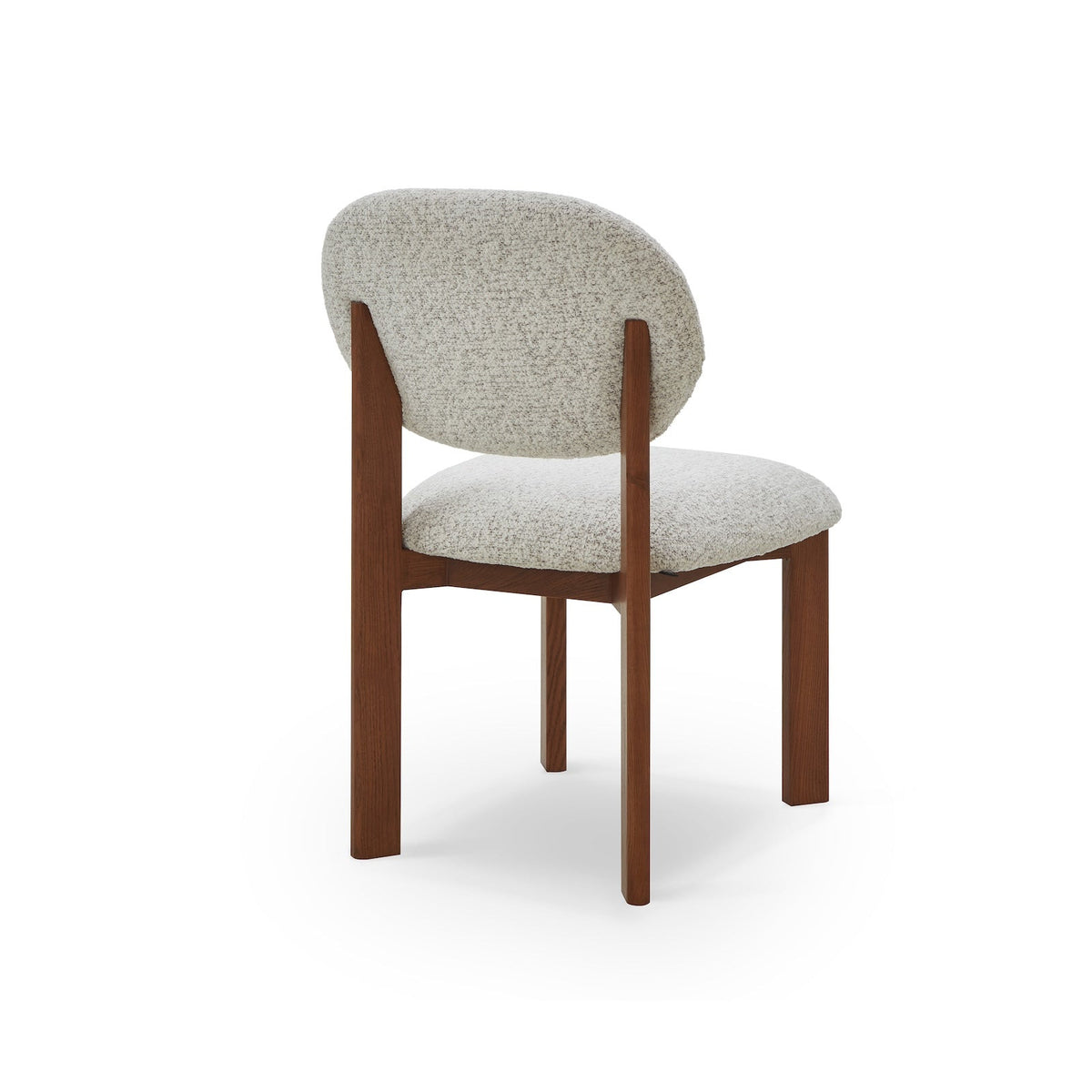 Orbit Dining Chair - Ripley Grav & Brushed Brown