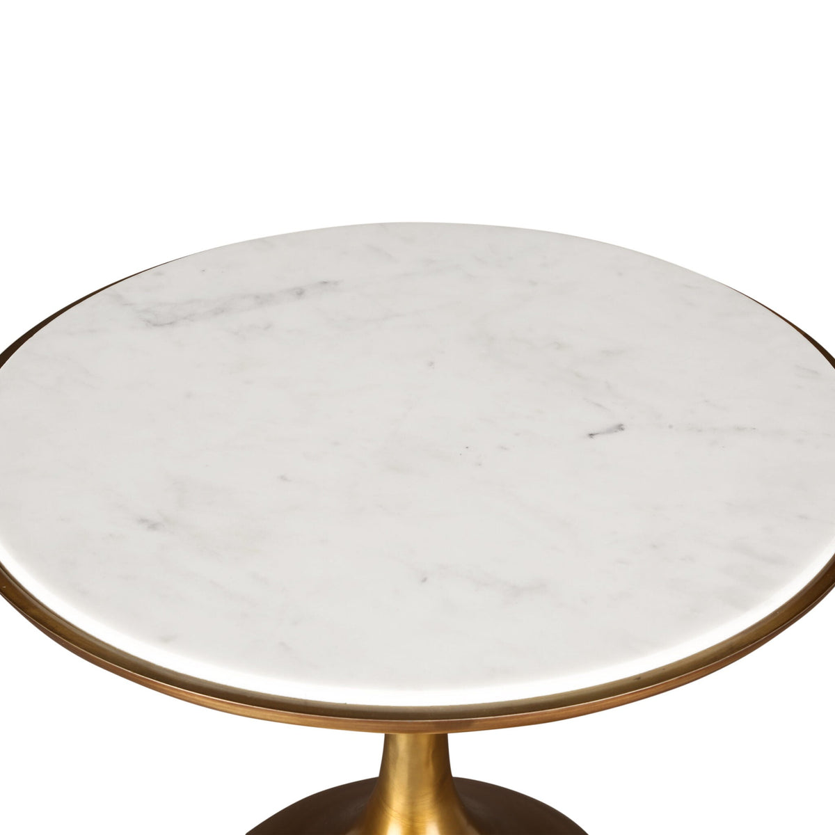 Polka Side Table - Brushed Brass