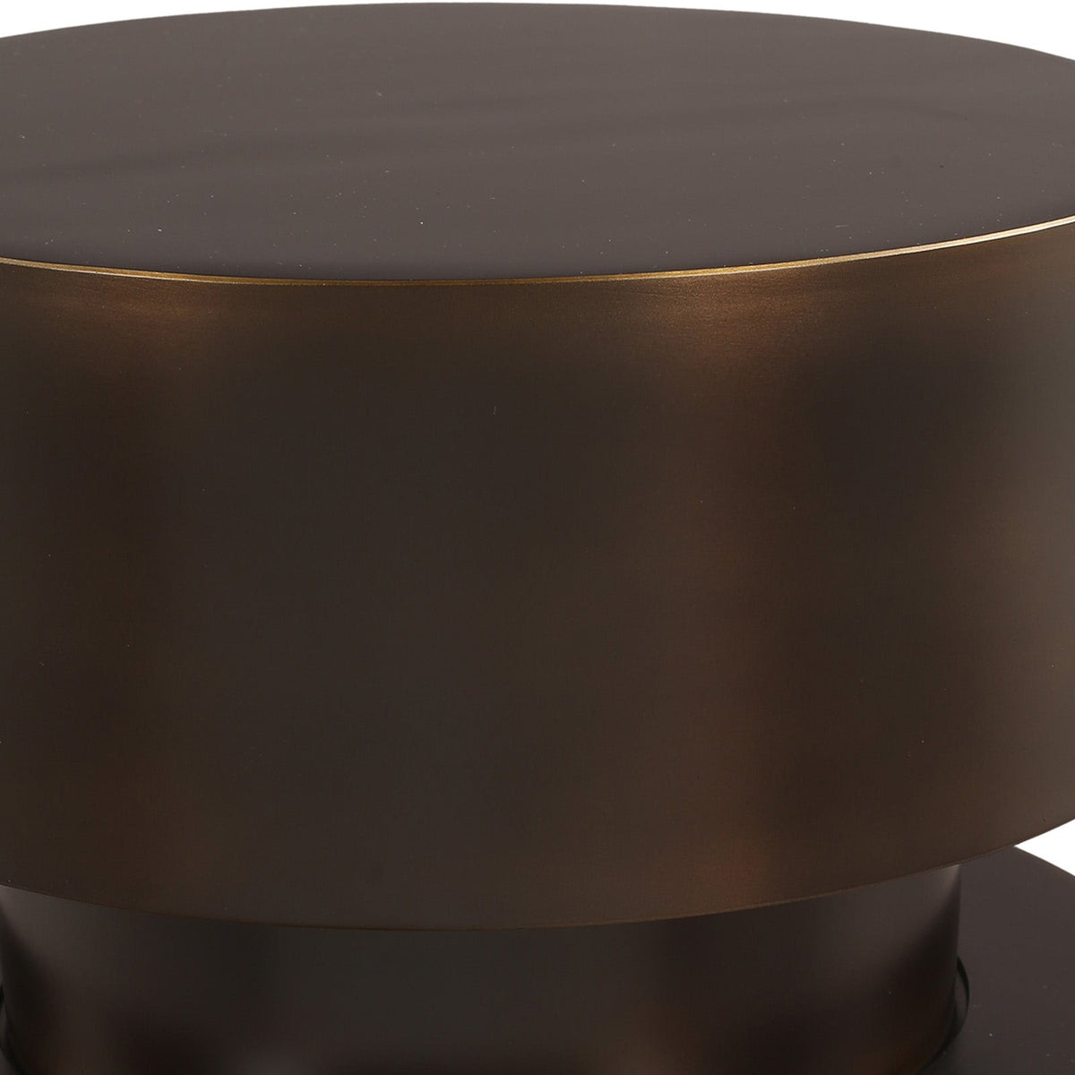 Gascon Side Table - Dark Bronze