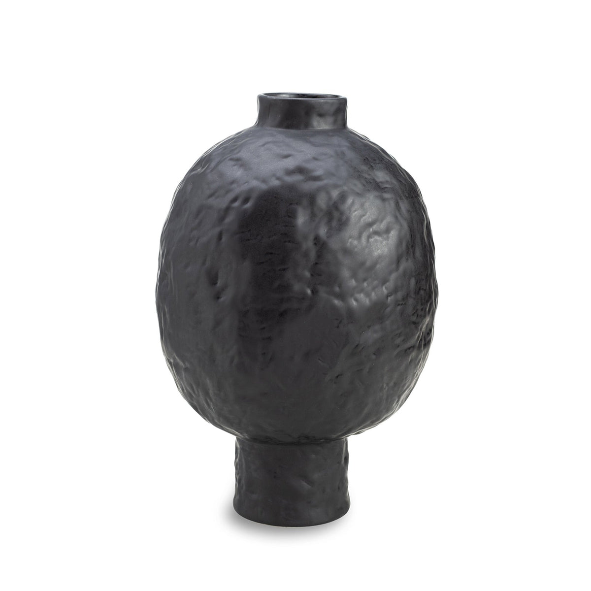Hove Vase - Black Ceramic