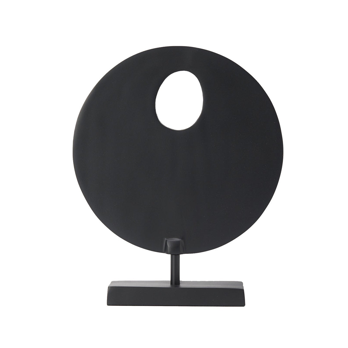 Panton Sculpture - Black Metal