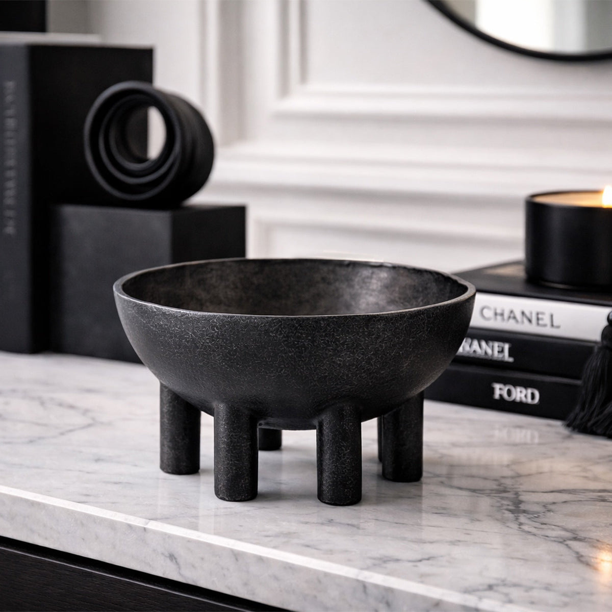 Lunessa Bowl - Black Iron