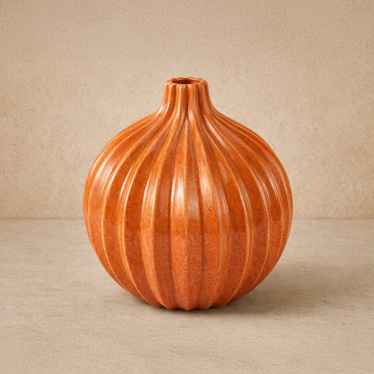 Selvino Vase - Terracotta Glazed Ceramic