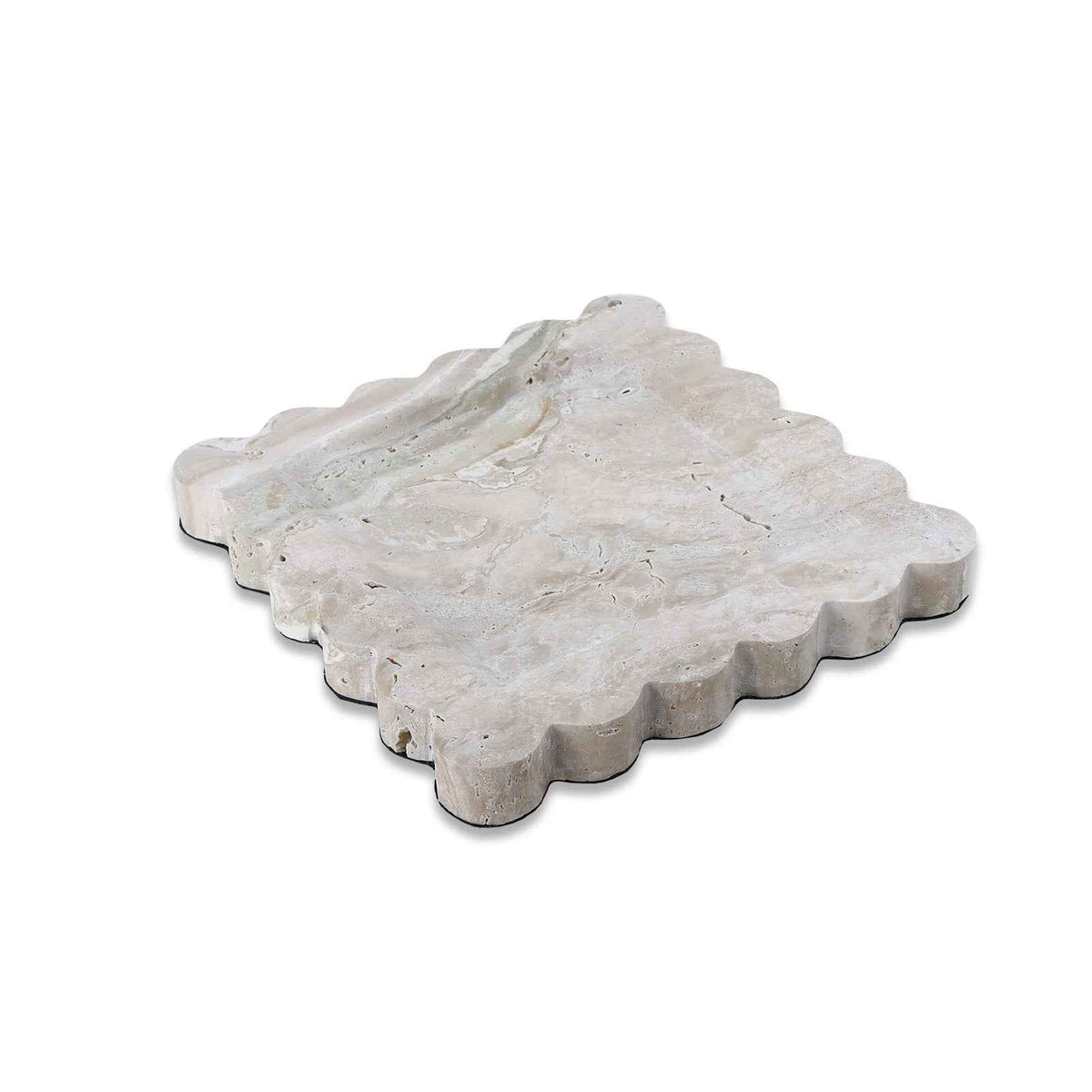 Aurelia Tray - Beige Travertine