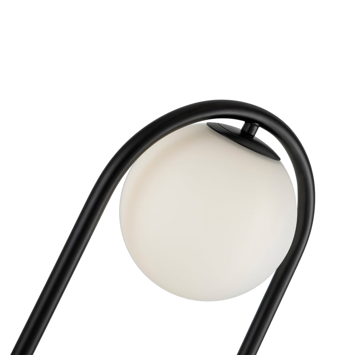 Luca Black Floor Lamp - Matt Black