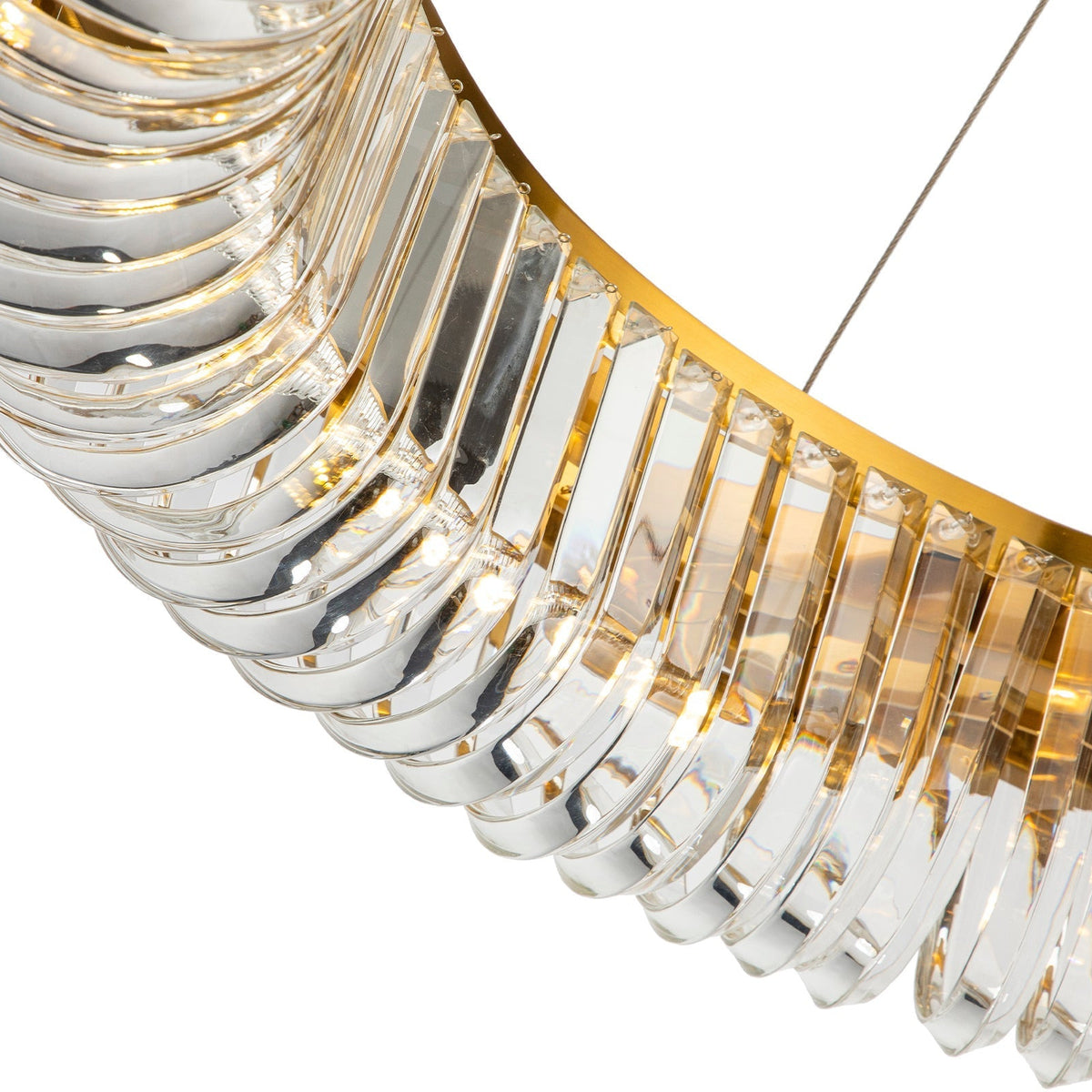 Nimbus Pendant Lamp - Brushed Brass