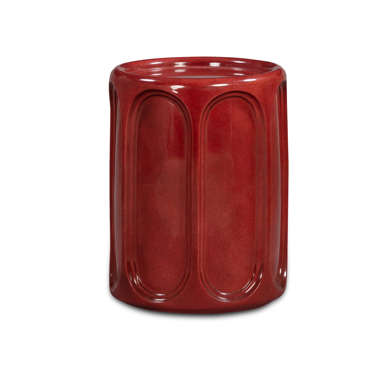 Oka Side Table - Rust Glazed