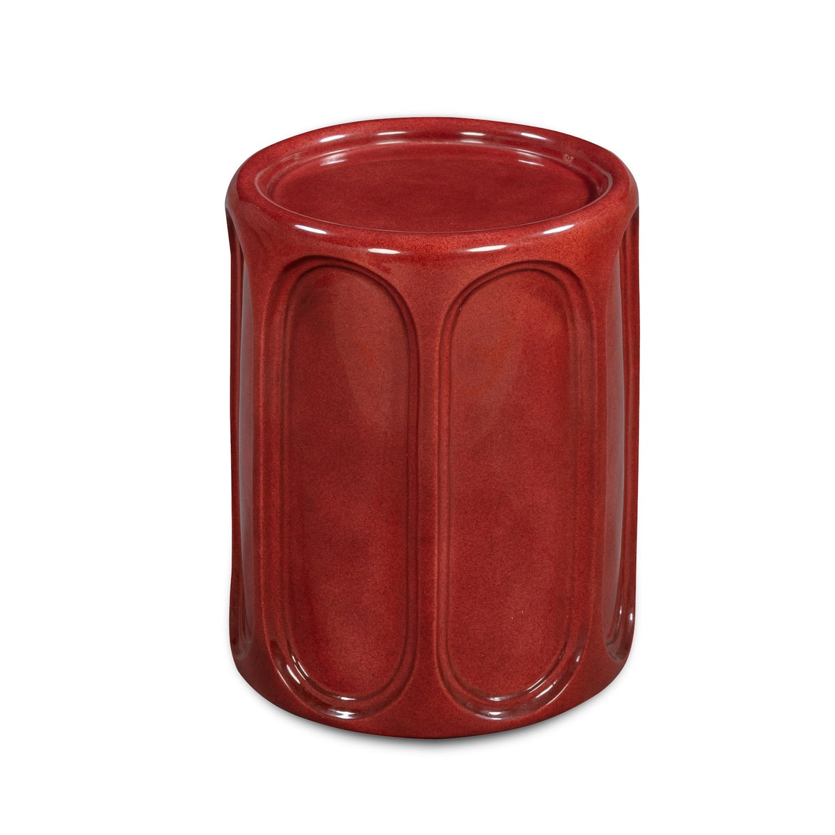Oka Side Table - Rust Glazed