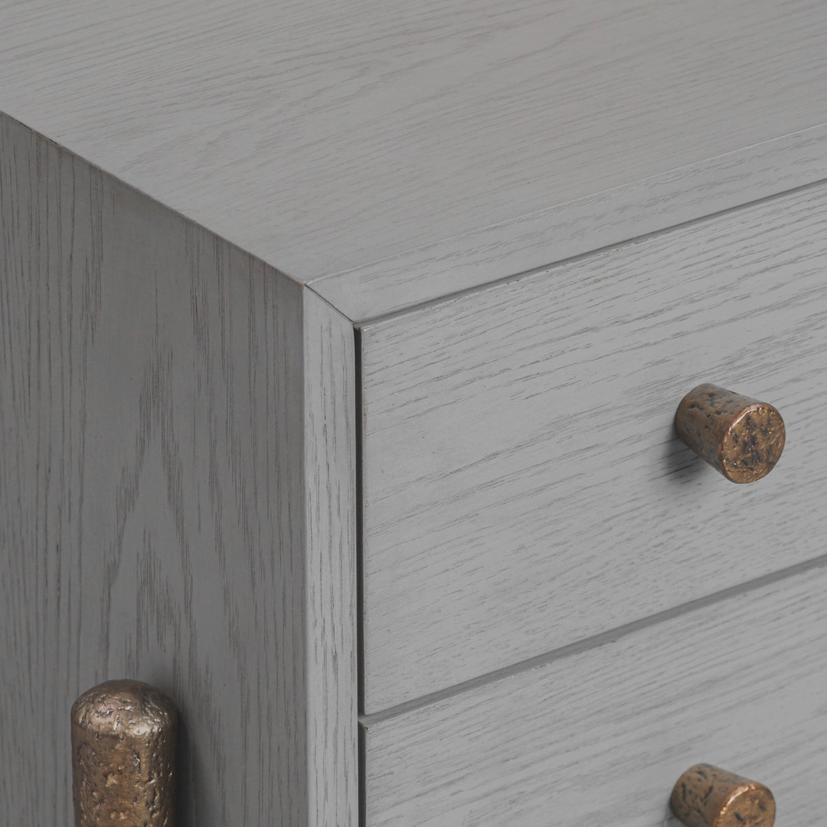 Nella Bedside Table - London Fog