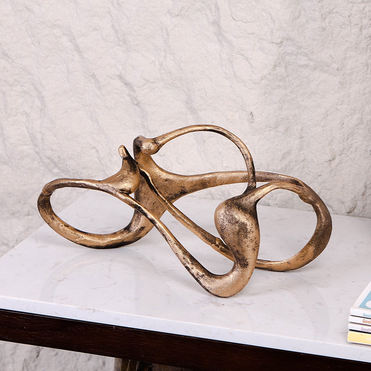 Aion Sculpture - Golden Bronze