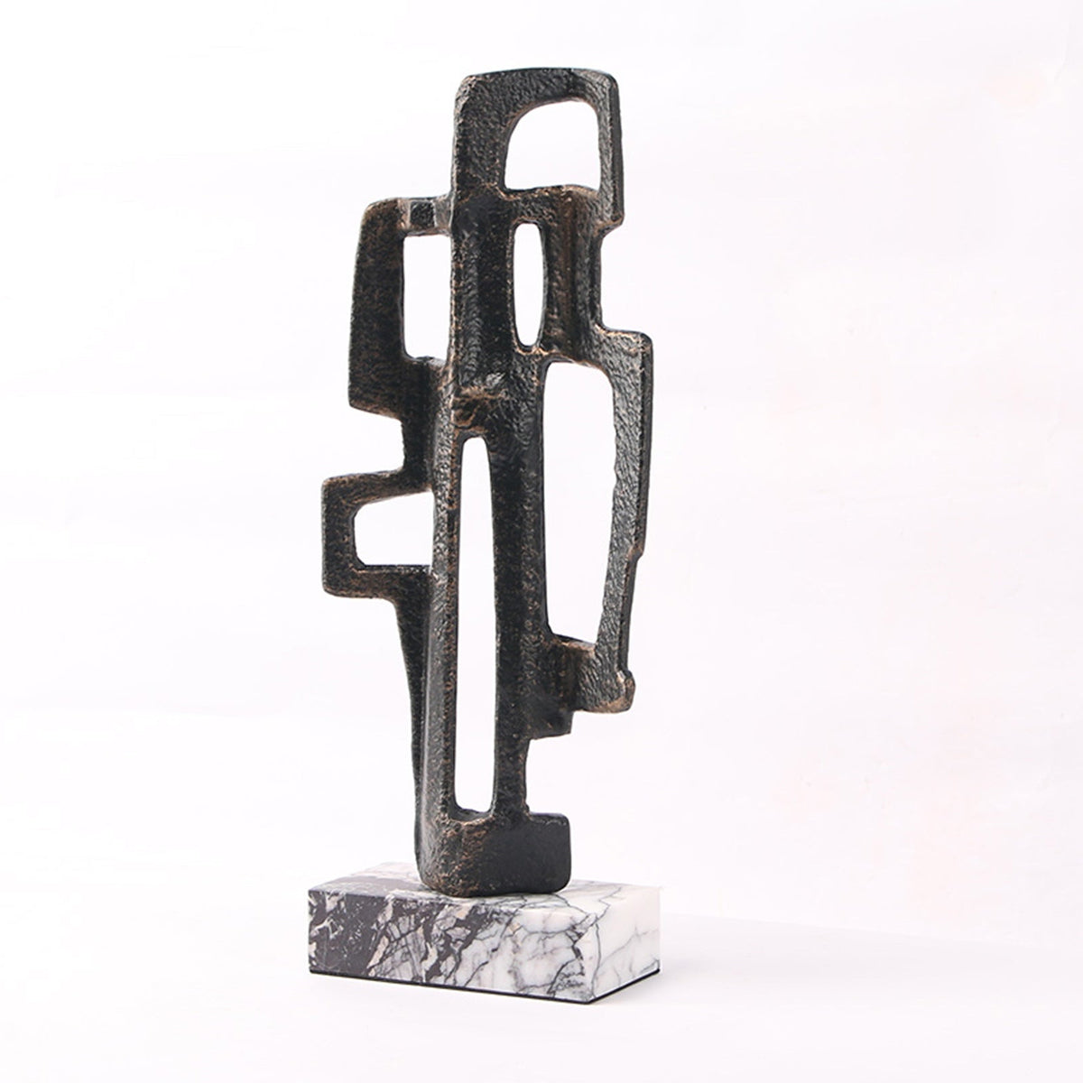 Talos Sculpture - Dark Bronze/Marble