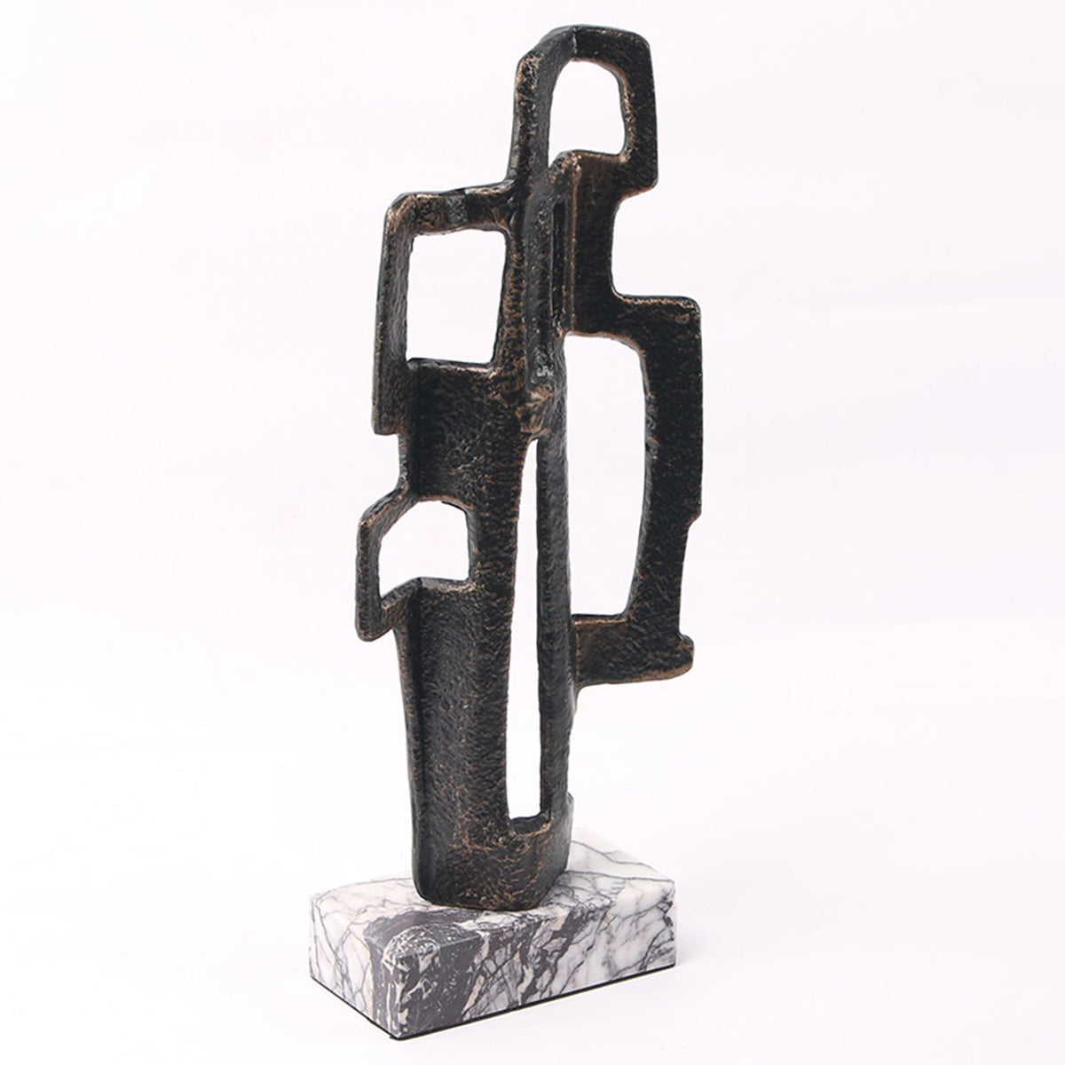Talos Sculpture - Dark Bronze/Marble