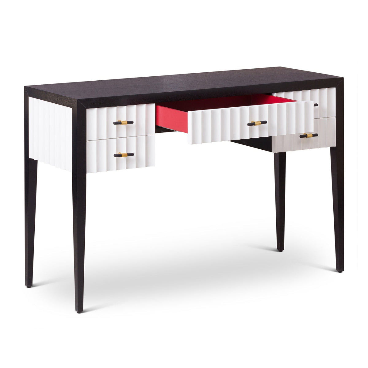 Malibu Console Table - Black Veneer