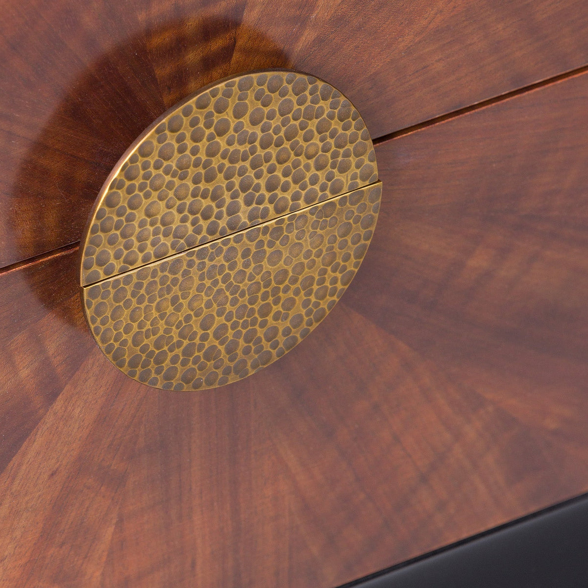 Beverly Bedside Table - Brown Wood