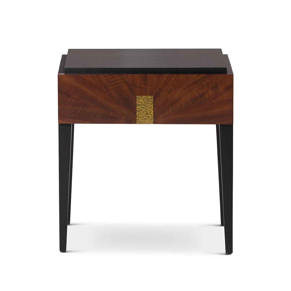 Beverly Bedside Table - Brown Wood