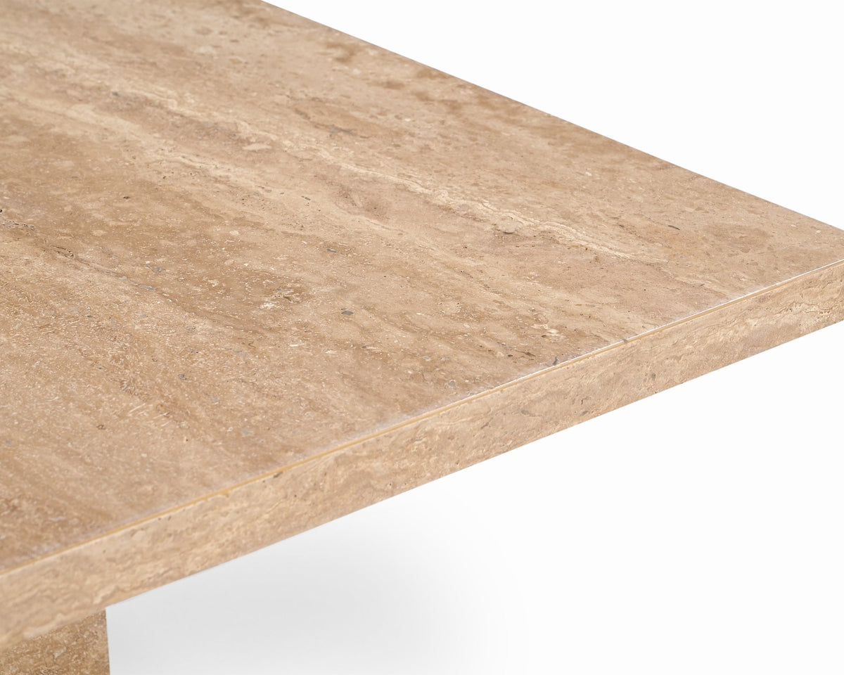 Onetti Coffee Table - Beige Travertine