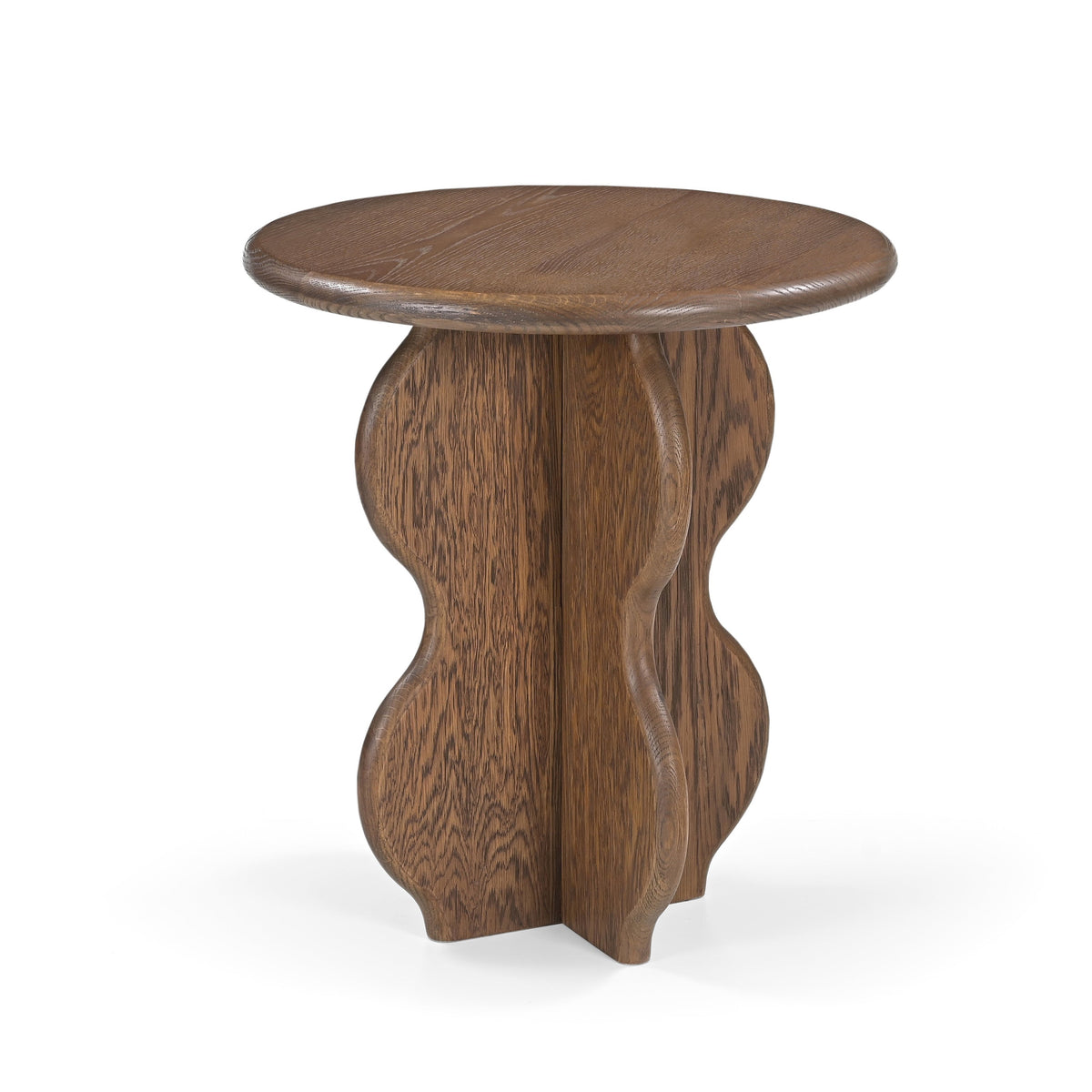 Oltok Side Table - Brushed Mid Brown Oak