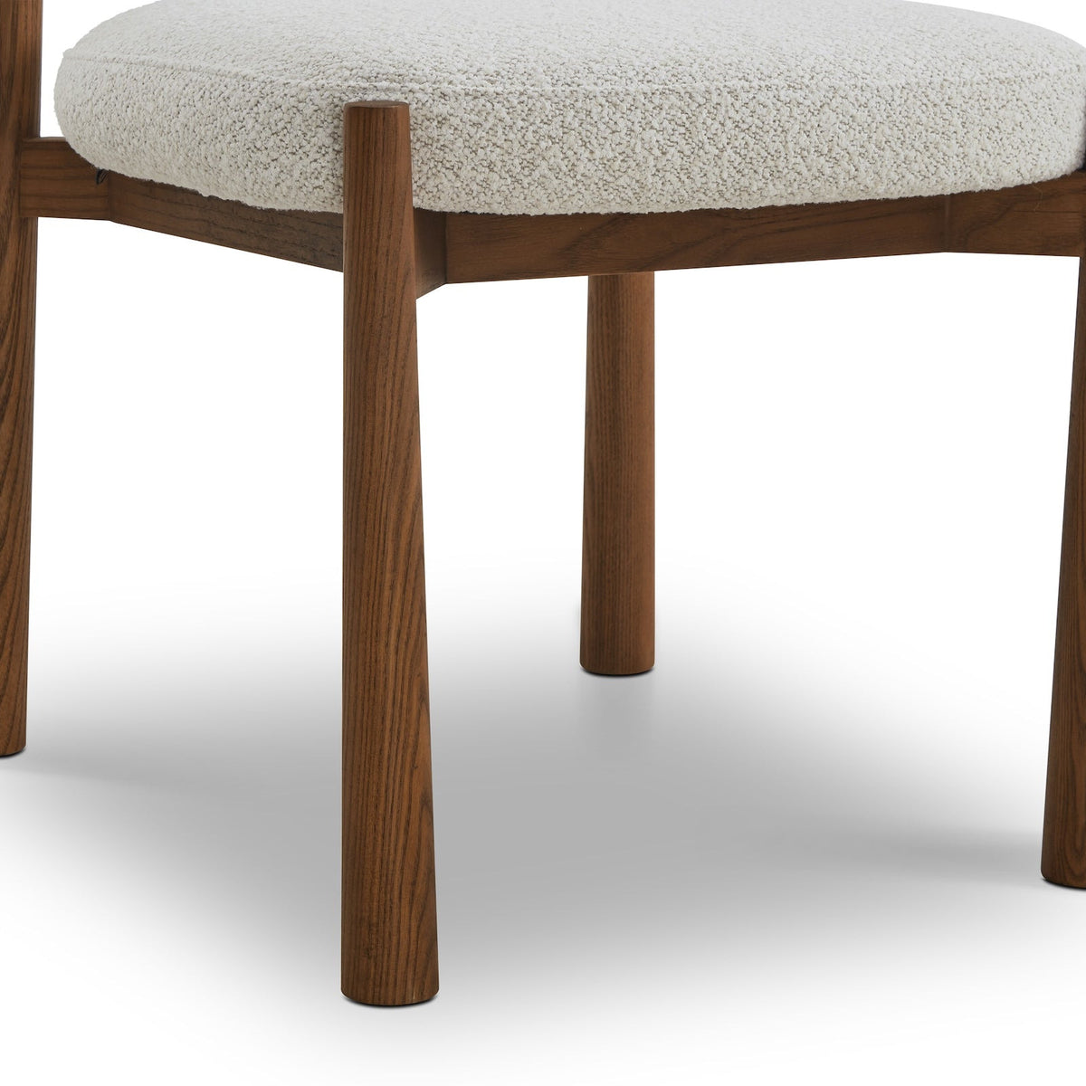 Latina Dining Chair (set of 2) - Capella Ivory & Mid Brown