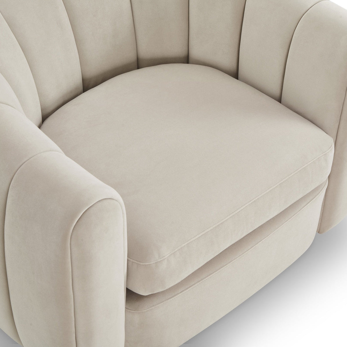 Arles Occasional Chair - Melbourne Stone & Walnut