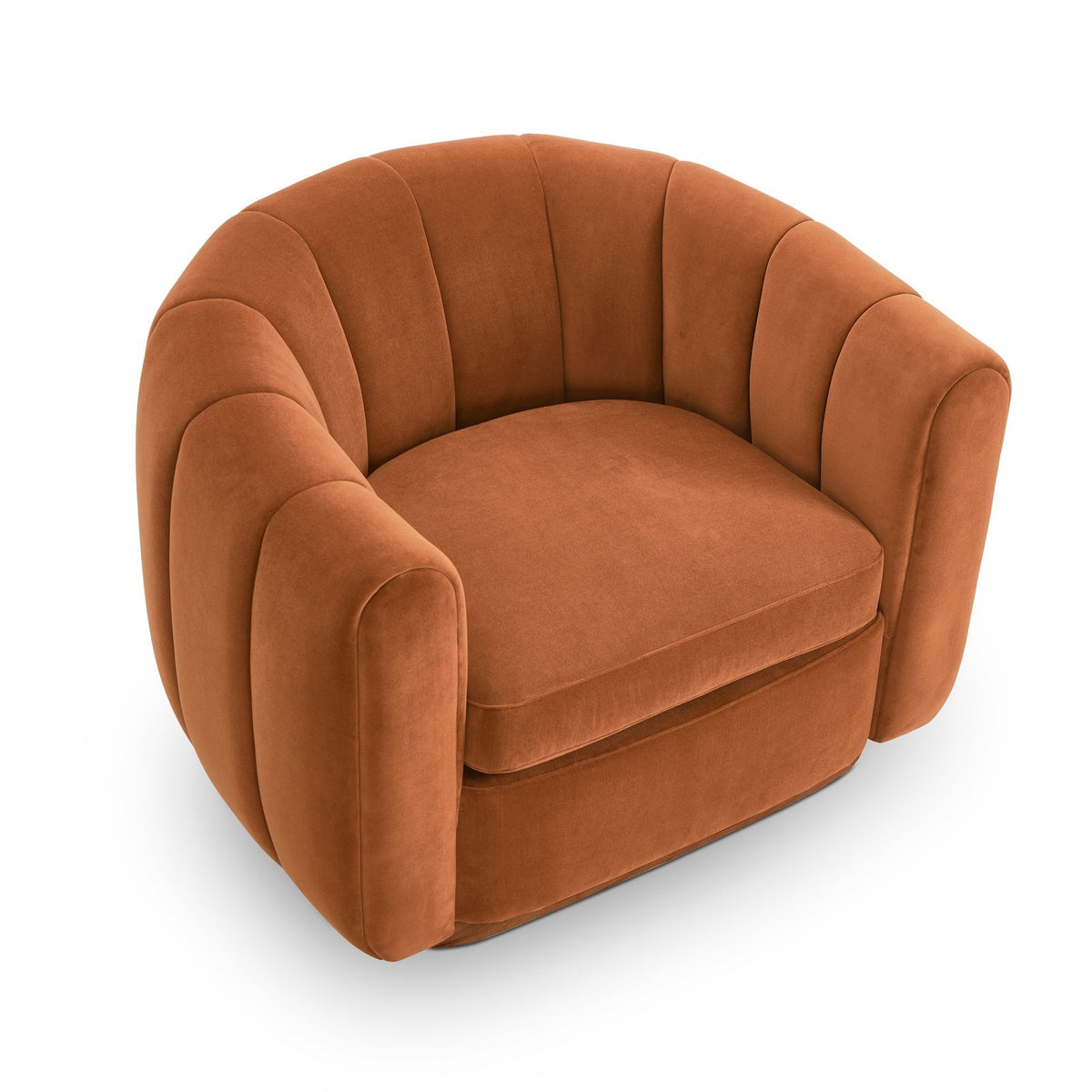 Arles Occasional Chair - Melbourne Clay & Natural Wood