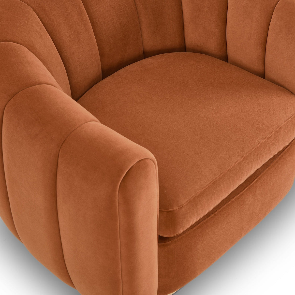 Arles Occasional Chair - Melbourne Clay & Natural Wood