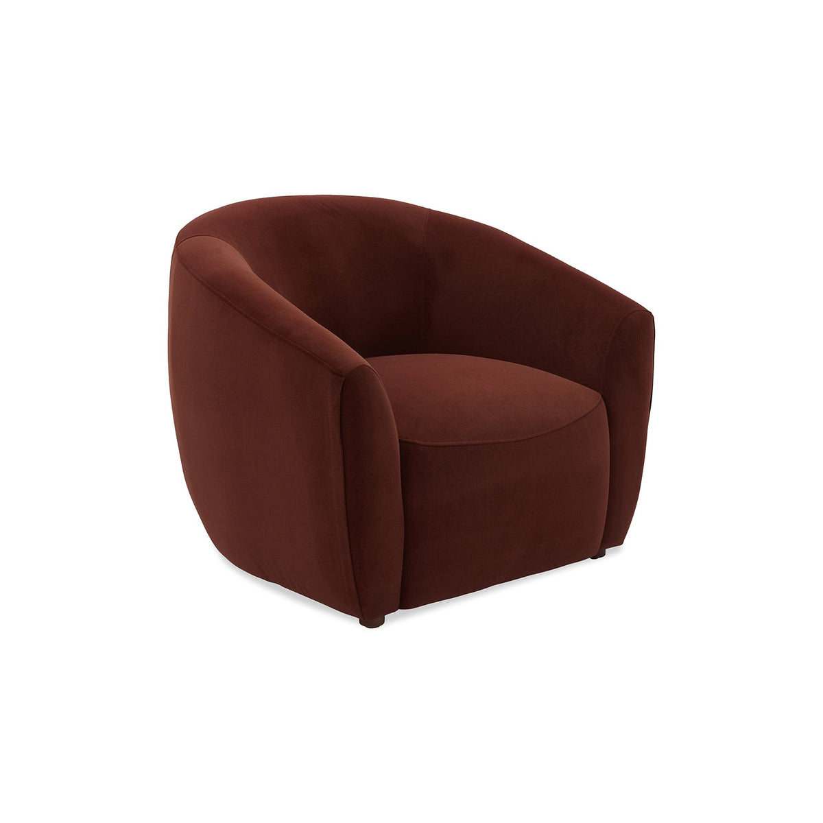 Magnus Occasional Chair - Kent Chocolate /Mid Brown