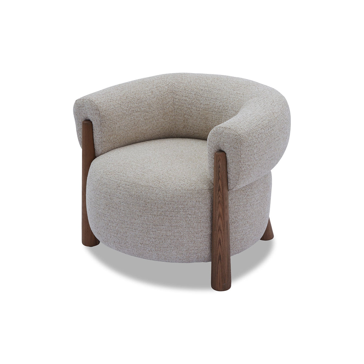 Civana Occasional Chair - Nordic Sand/Mid Brown