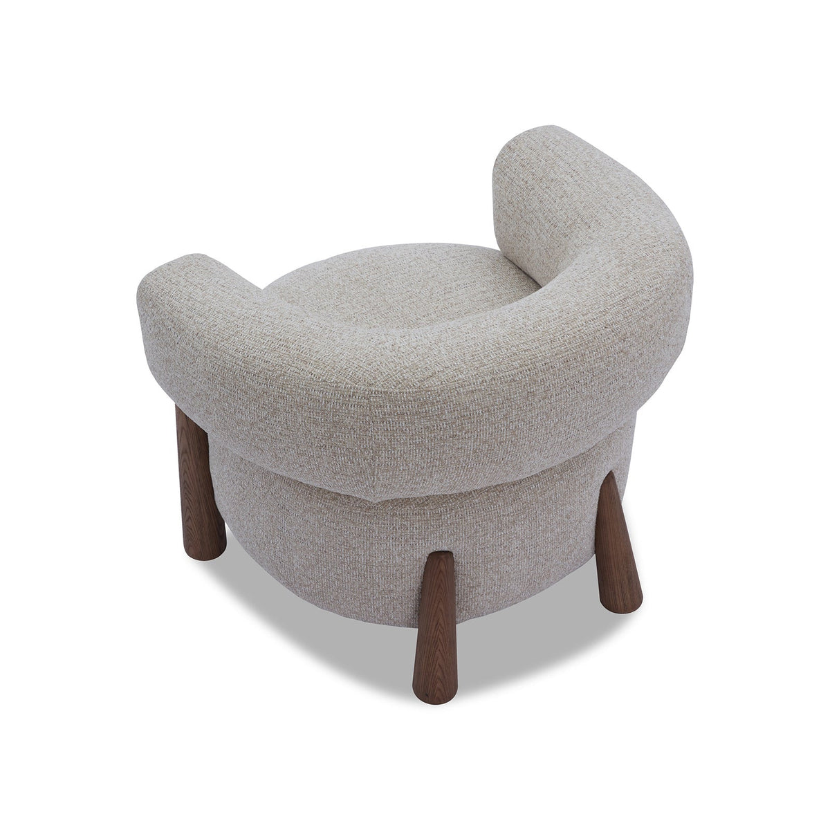 Civana Occasional Chair - Nordic Sand/Mid Brown
