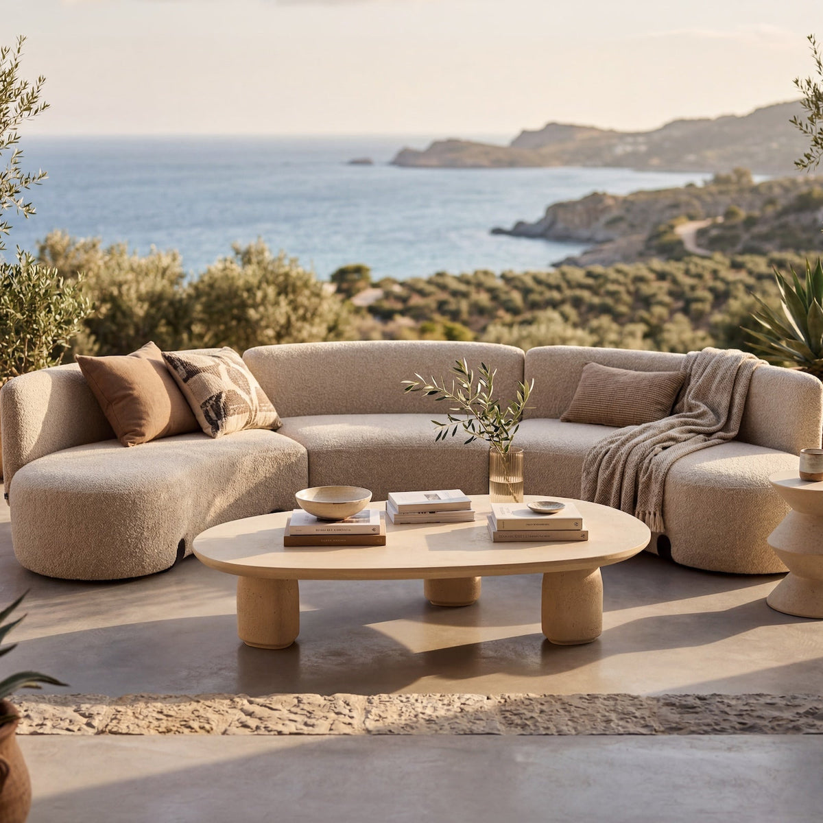 Veranda Coffee Table - Sandstone