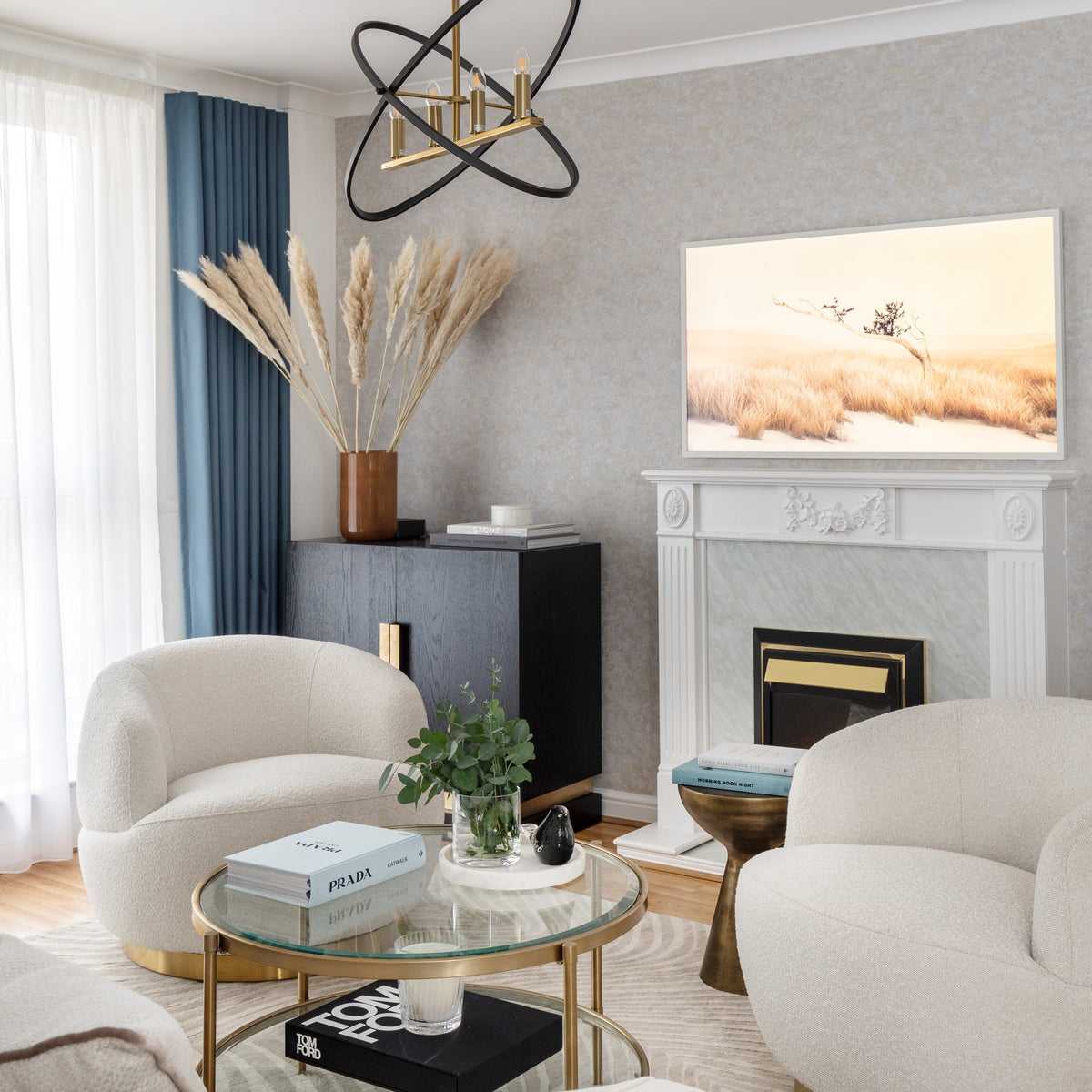Vitale Occasional Chair - Boucle Sand